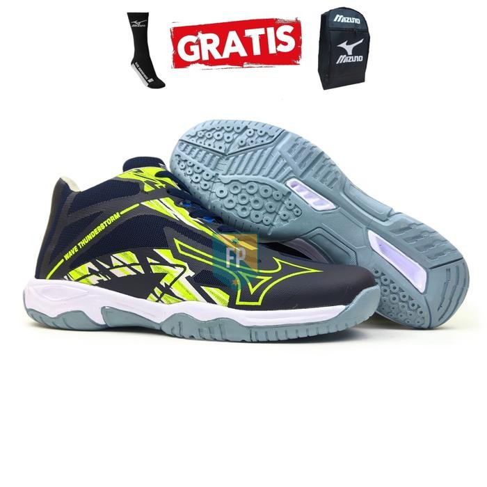 TERLARIS Sepatu voli Mizuno wave Thunderstorm sepatu Volly Mizuno thunderstorm READY STOCK