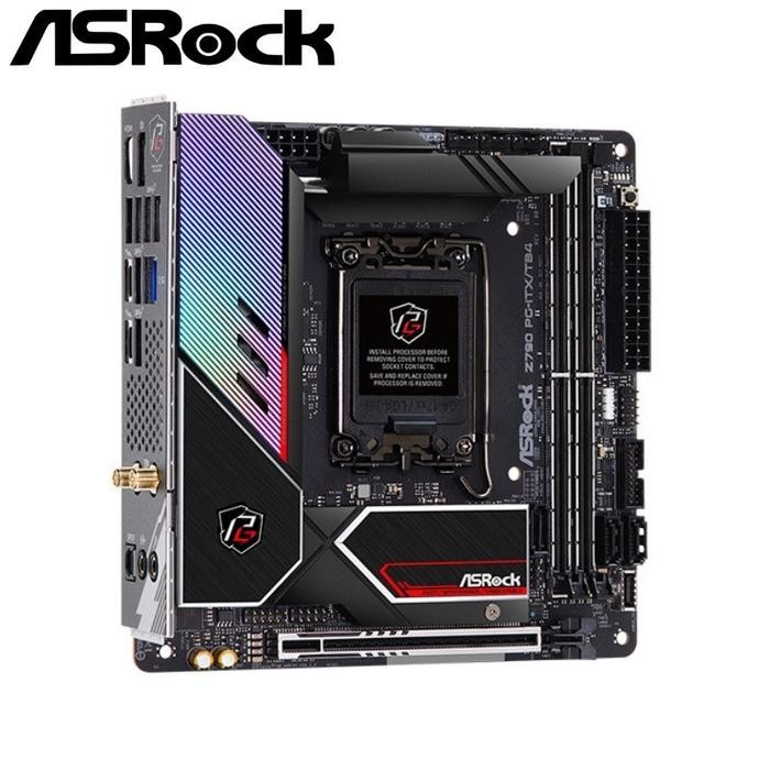 ASRock Z790 PG-ITX/TB4 - [Socket 1700, Z790i, DDR5, USB3.2, Mini-ITX]