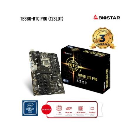 BIOSTAR TB360-BTC PRO 12 SLOT