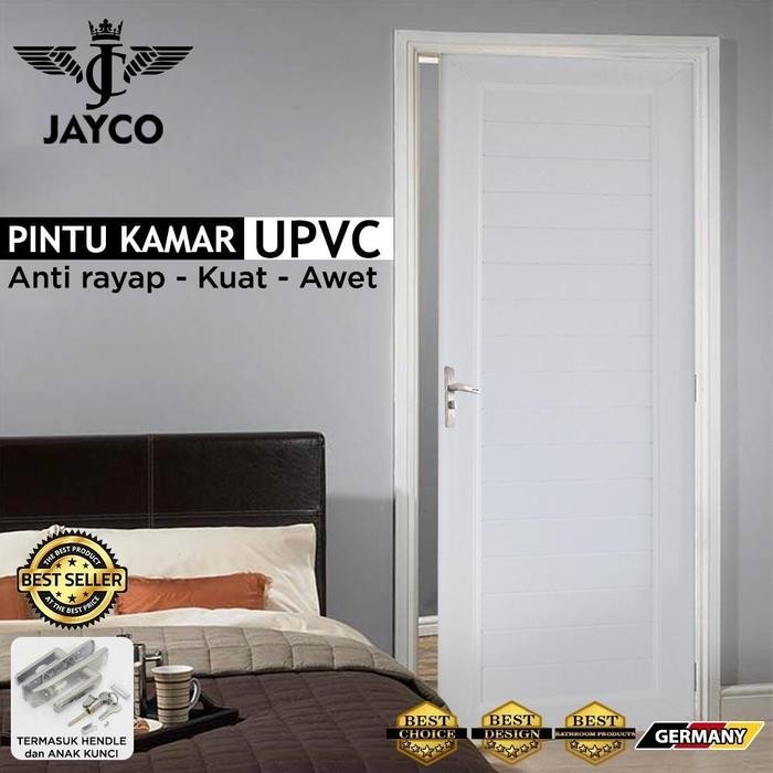 uq6l- Jayco Pintu Kamar Tidur 80X210 Cm Upvc Full Panel