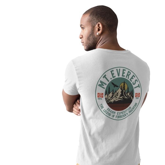 Kaos Pendaki Gunung Himalaya Everest 7 Summit Outdoor Adventure