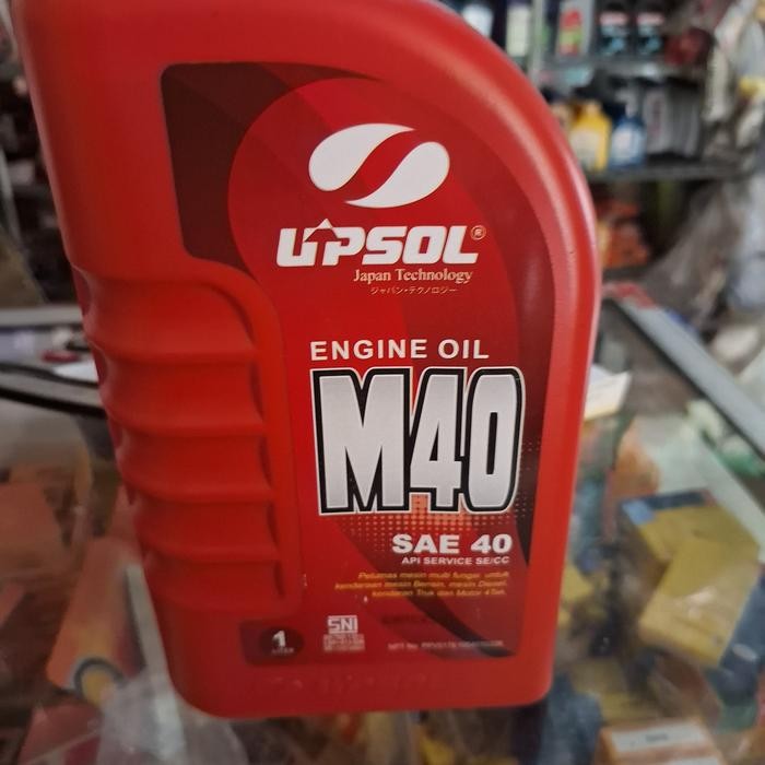 upsol m40 SAE 40 oli mesin multifungsi / oli mesin mobil bensin / oli mesin mobil diesel kendaraan