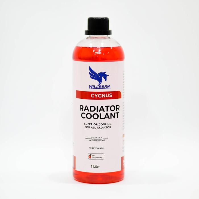 Willbern Coolant Radiator Red Cygnus 1 Liter Motor Mobil Berkualitas