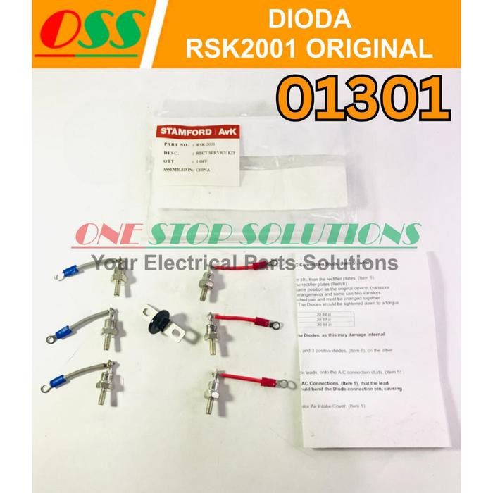 Terhemat Rectifier Kit Rsk2001 Dioda Varistor Rsk 2001 Original Terlariss 