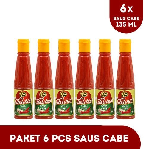 ge4i- Paket 6 Pcs Saos Cabe 135 Ml