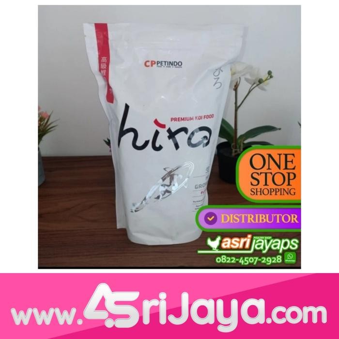 PetShoPq- Makanan/Pakan/Pelet Ikan Koi Hiro High Growth S/M/L 1 Kg