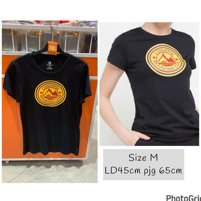 T-Shirt Converse Original Woman Terlaris