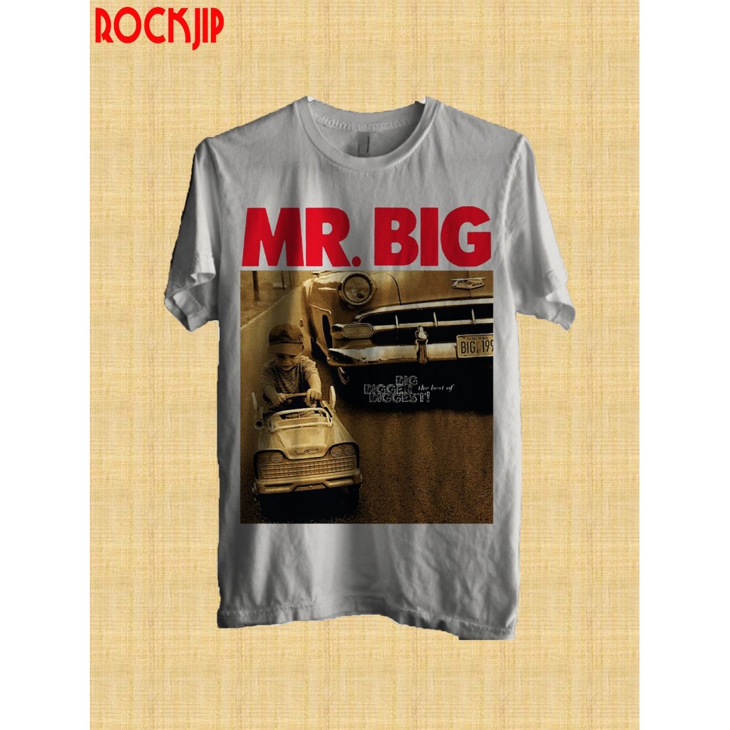 Jual Kaos Baju Distro Musik Band Rock Punk Indie Metal Pria Wanita Metal Mr Big 8