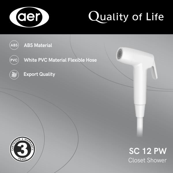 BisAiNstan- Aer Shower Bidet Jet Shower 2 Fungsi Toilet Shower Jet Washer Jet Shower Bidet Spray