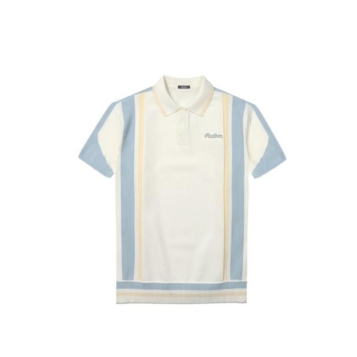 Polo Shirt Golf Pria Baju Golf Pria Line Kaos Golf Pria Man Promo 