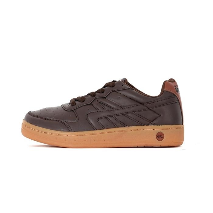rwci- Spotec Sneakers Navaro Sepatu Sneakers Pria Wanita - Coklat Gum