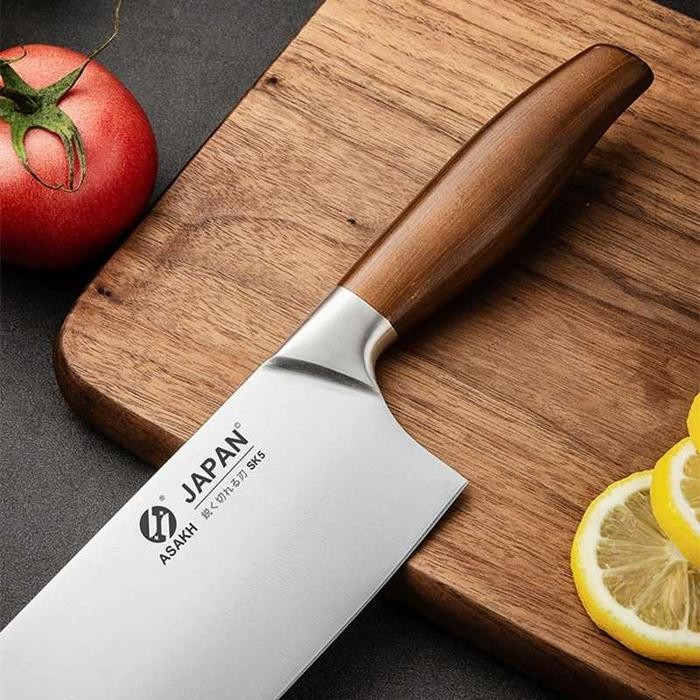 JAPAN PISAU DAPUR PEMOTONG PENGIRIS DAGING BUAH SAYUR STAINLESS STEEL