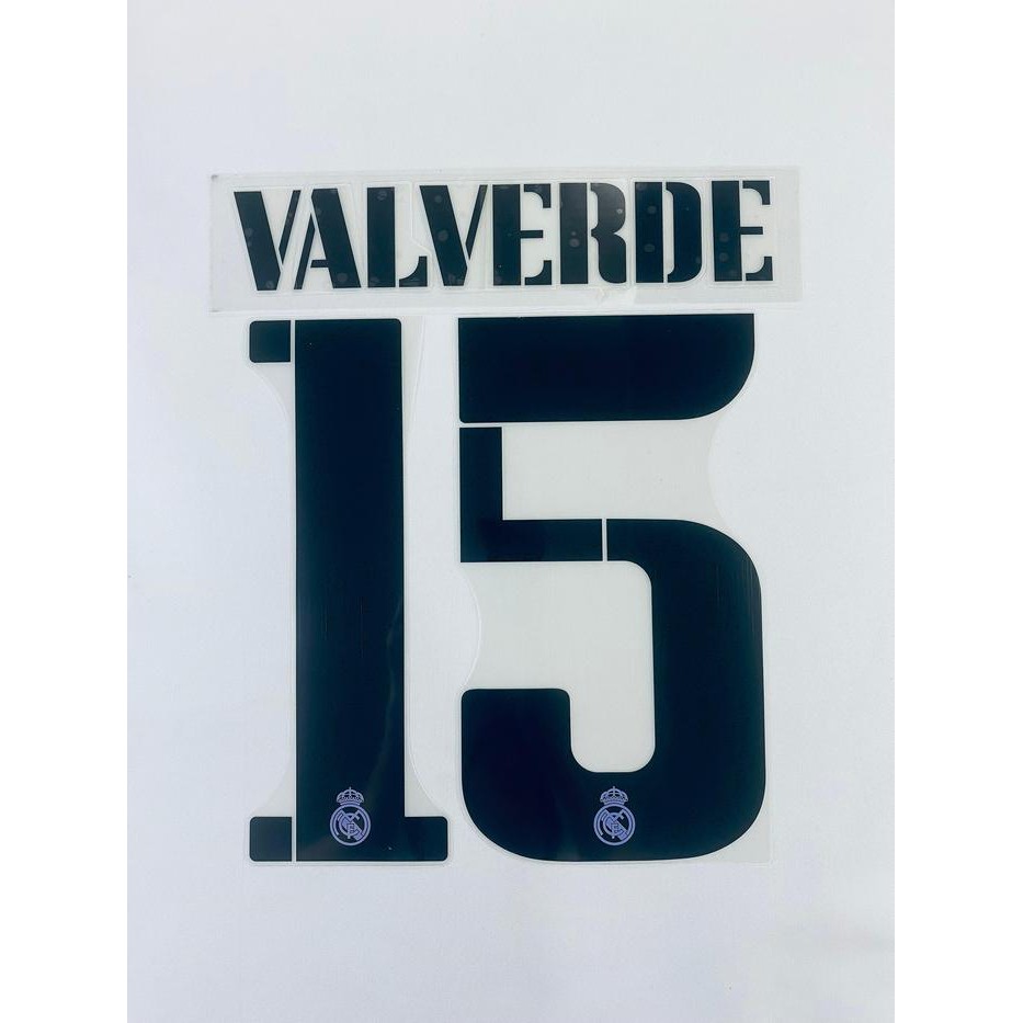 TERMURAH NNS R. Madrid 2022-23 Home/Away CUP = VALVERDE (15). eset for Jersey. READY STOCK