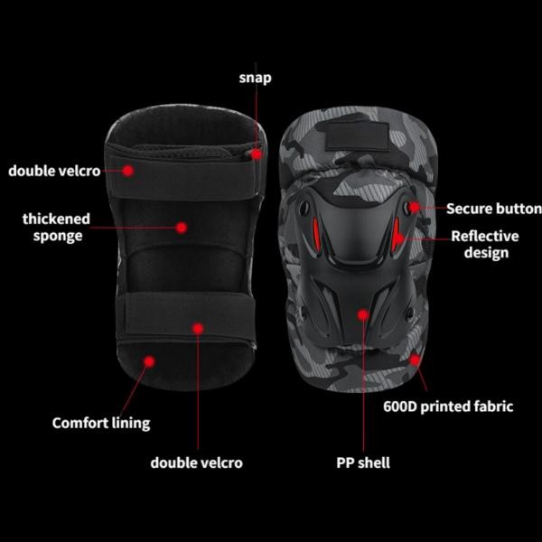 DEKER TANGAN ELBOW PAD DEKER LUTUT MOTOWOLF PELINDUNG TANGAN MOTOR