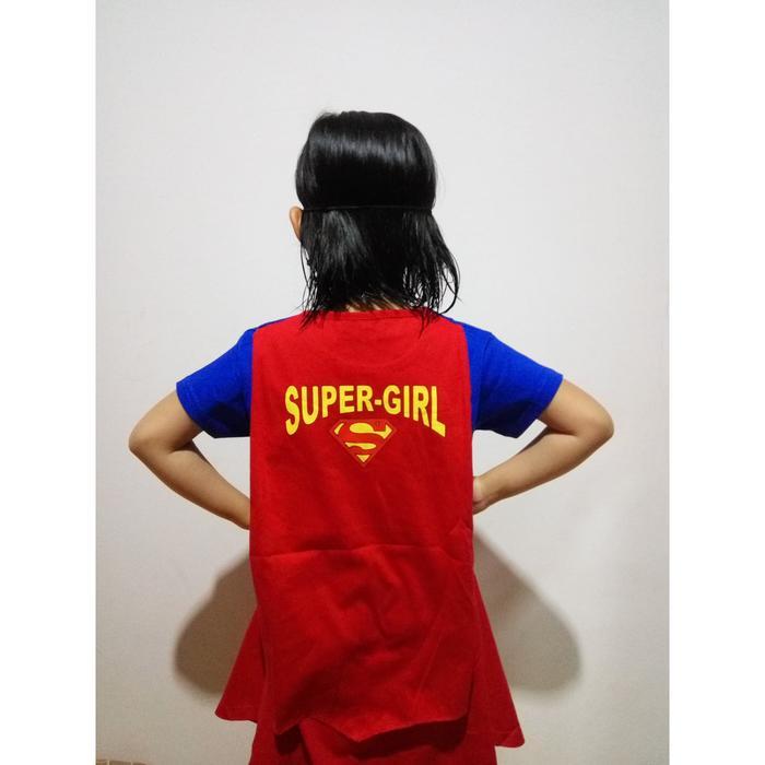 KOMPLIT Kostum Anak Supergirl