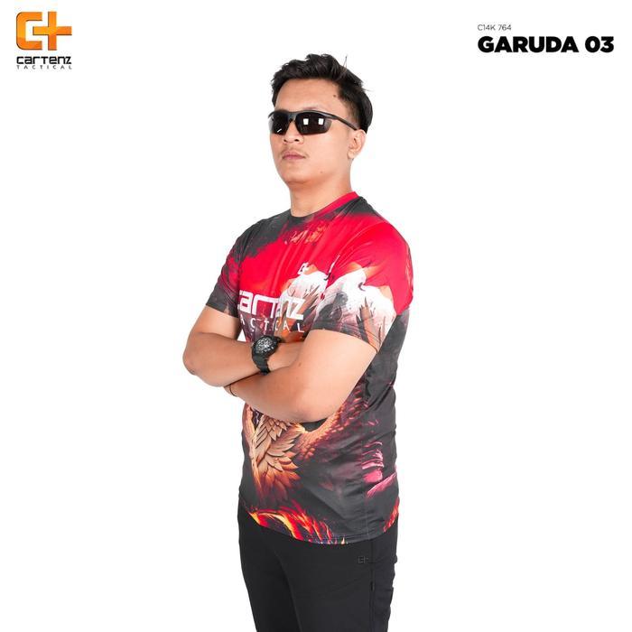 Kaos Jersey Pendek Cartenz Tactical Garuda 03 Terbaru 