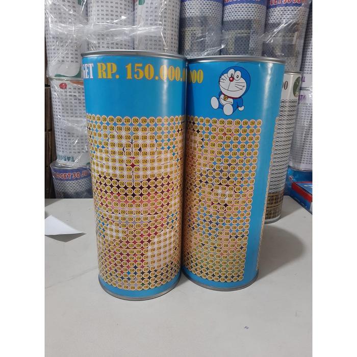 Celengan Target Plastik Jumbo Xxl 150 Juta 200 Juta Permanen Tabungan Target Setahun 30 Juta 50 Juta