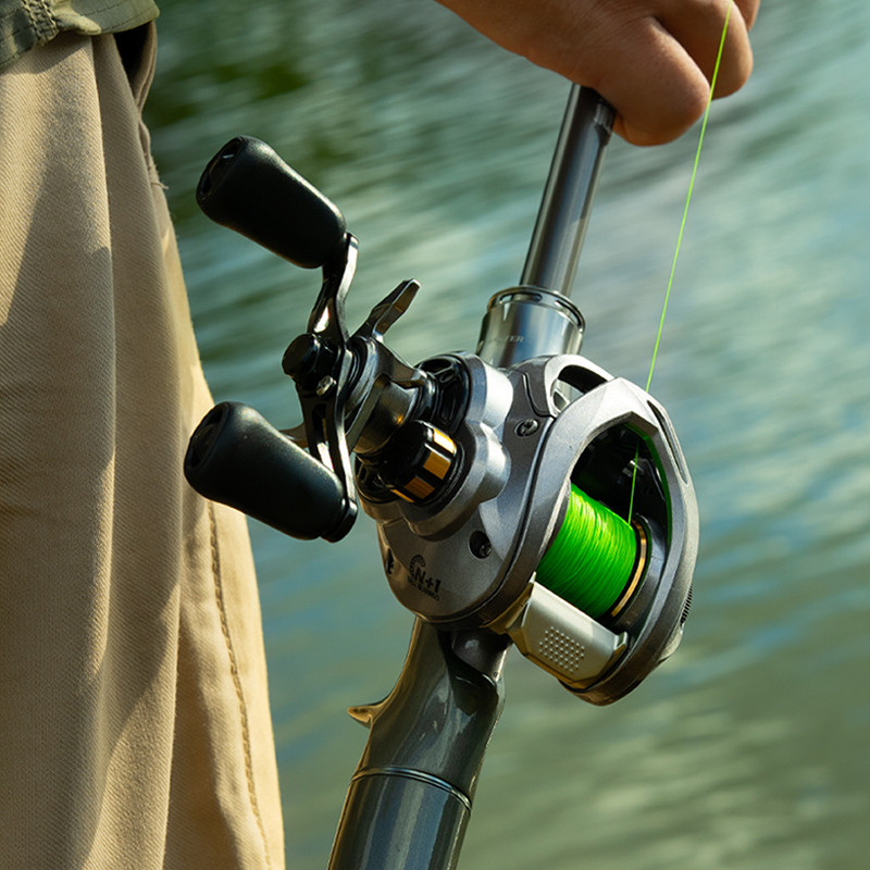 LINNHUE Fishing Reel Baitcasting Reel SK2000 High Speed Spare Spool Reel Fishing Saltwater Fresh