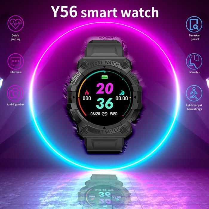 Y56 SMART WATCH JAM TANGAN PRIA WANITA DIGITAL SMARTWATCH BLUETOOTH