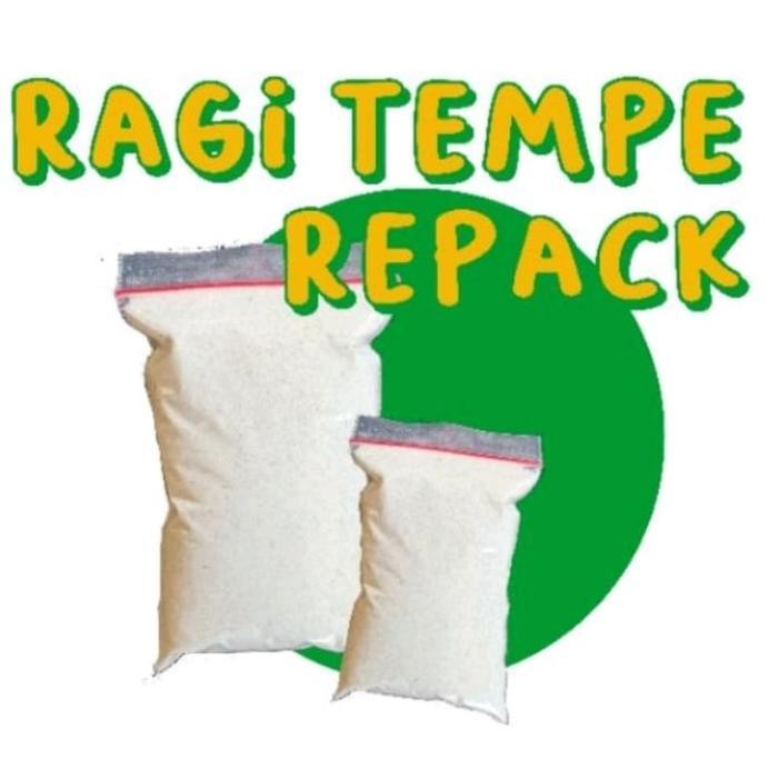 Ragi Tempe Merk "RAPRIMA" Kemasan Repack (50 gram dan 100 gram) Powder