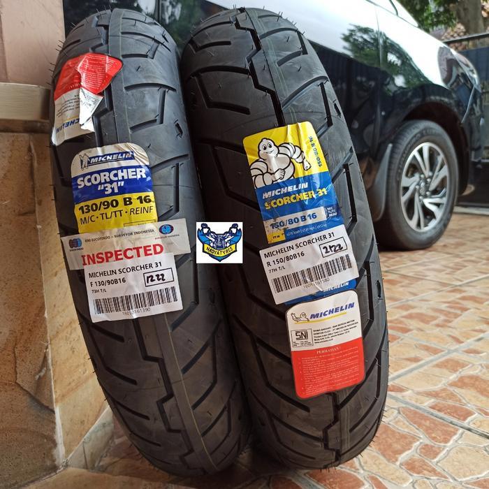 Ban michelin scorcher 31 harley 130/90-16 150/80-16