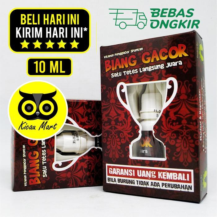 KICAU MART Biang Gacor Ramuan Supelemen Vitamin Penggacor Spontan Untuk Burung Berkicau Murai Batu