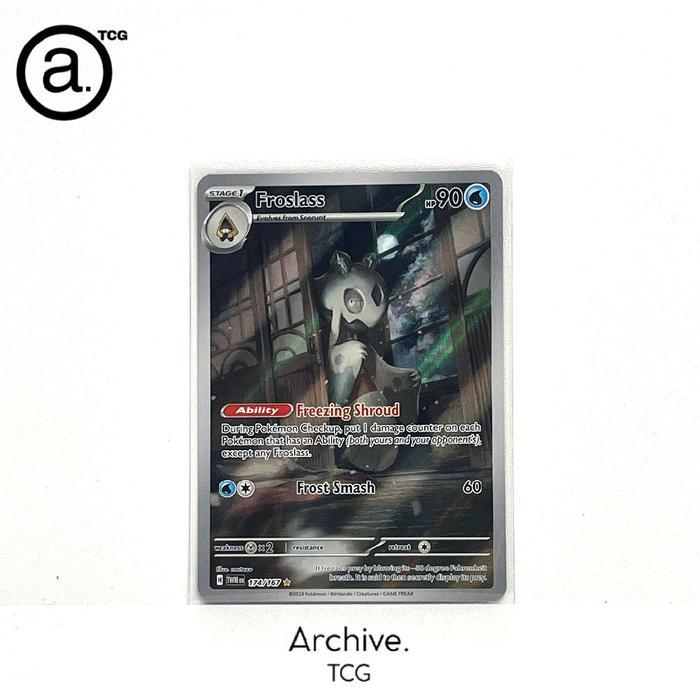 Froslass AR (174/167) Pokemon English ~ Twilight Masquerade (TWM)