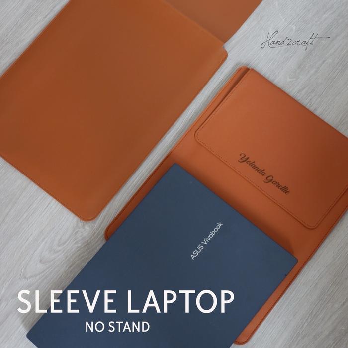 Laptop Sleeve Kulit 13-14 inch ( NON STAND)