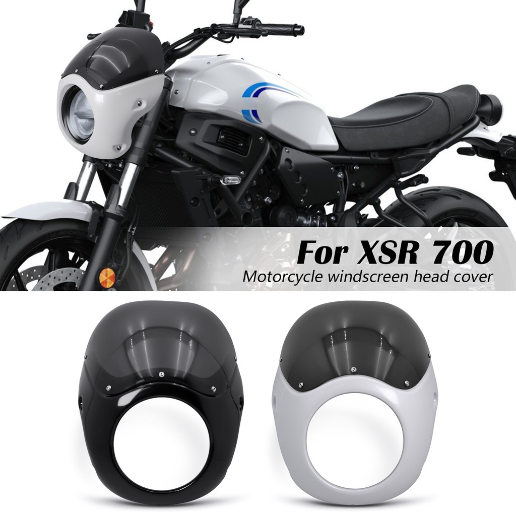 FOR YAMAHA XSR 700 XSR700 2022-2026 MODIFICATION HEADLIGHT SHADE FAIRING MOTORCYCLE FRONT HEADLIGHT