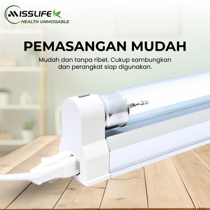NEW READY Miss Life Pembersih Udara Lampu UV One Home Air Purifier UV Light Sterilisasi, desinfeksi