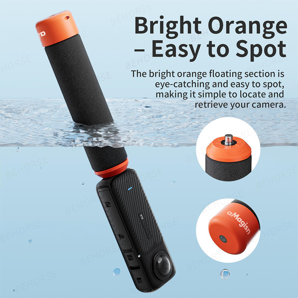 for Insta360 X5 Floating Hand Grip Waterproof Floaty Handle for DJI Osmo Action 5 Pro 6 Insta360 X4