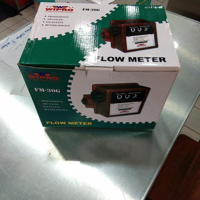 Flo Meter / Flow Meter / Meteran Solar 3 Digit Drat 1"(inch)Wipro