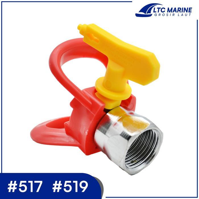 IMPA 270941-72 AIRLESS SPRAY NOZZLE SET NOZZLE TIP & GUARD