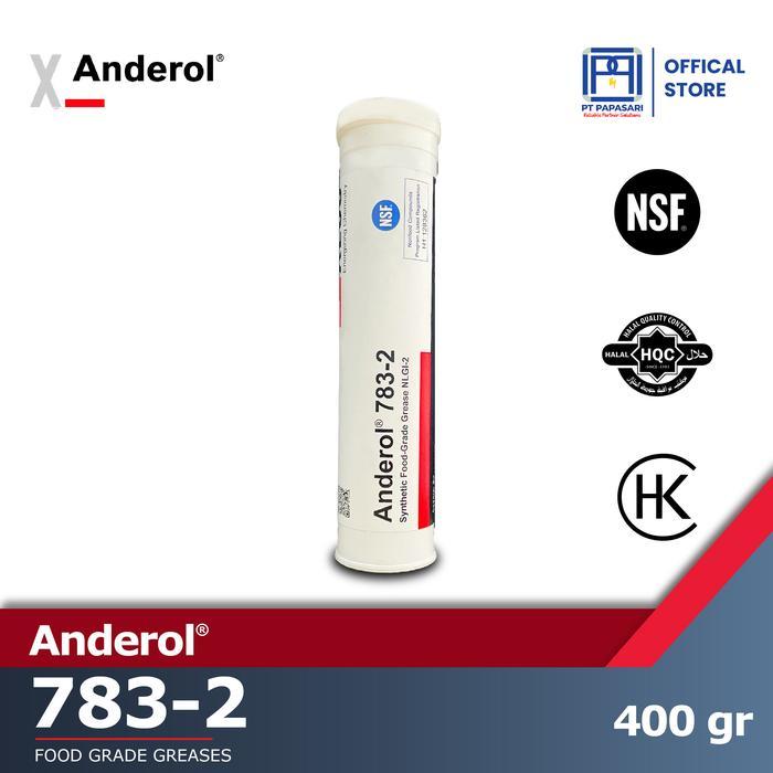 Anderol Synthetic Grease Food Grade 783-2 NLGI 2 Tube 400 gram untuk mesin produksi makanan minuman