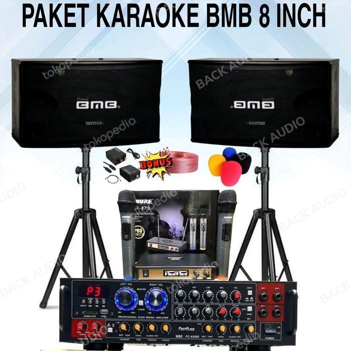 PAKET KARAOKE RUMAH BMB 8 INCH PAKET KARAOKE TERBAIK ORIGINAL BMB