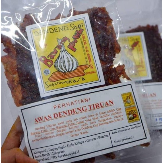 

ASLI Dendeng Sapi Bawang Putih READY STOCK