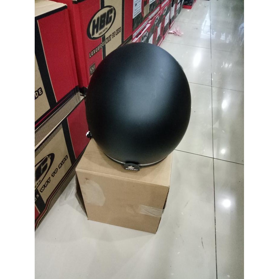 Bisa Grab Helm Bogo Hbc Hitam Doff / Merah Doff