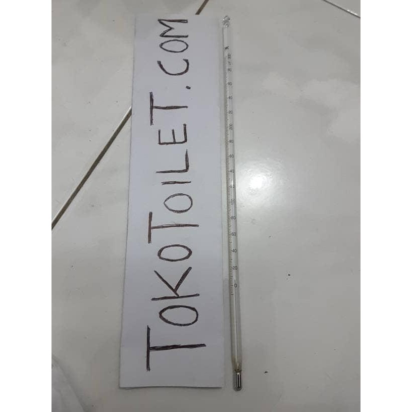 Thermometer 300C Alat Ukur Suhu Air Raksa