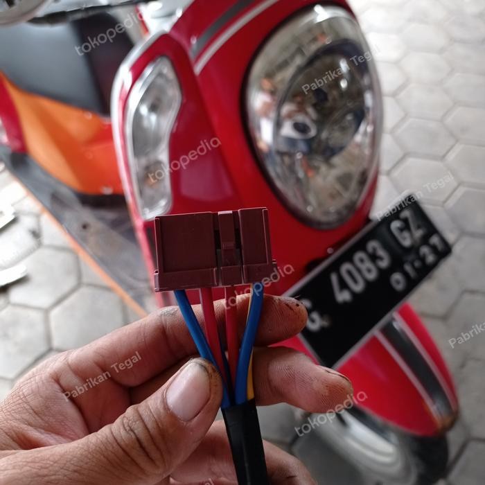 ASLI Soket ecu ecm scoopy acg stater scoopy fi esp READY STOCK