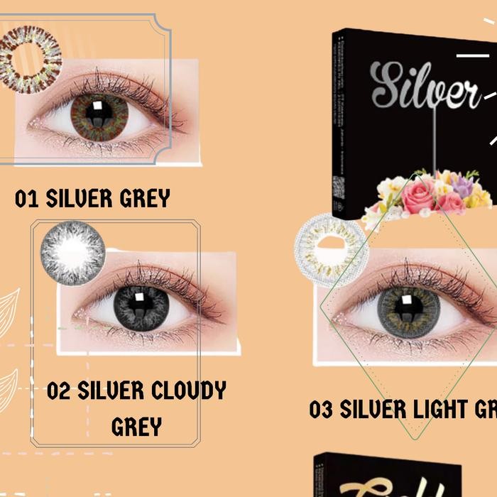 Pilihan- Softlens X2 Silver Gold / Softlens Ice Silver / Softlens Ice Gold