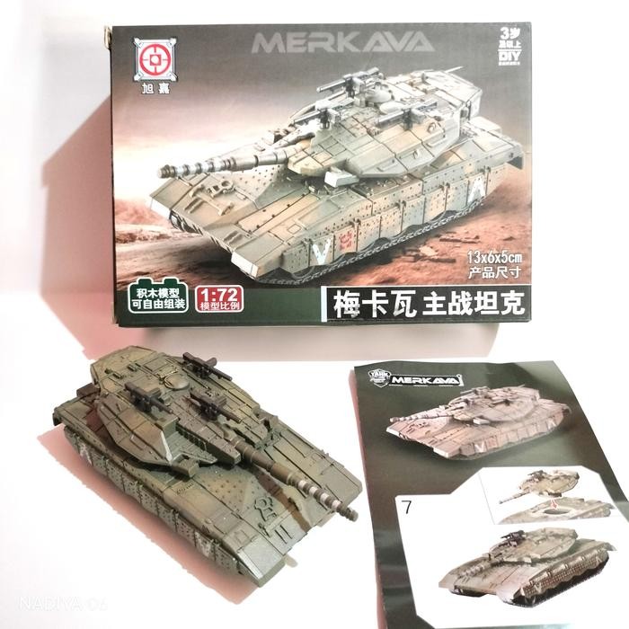 model kit tank Merkava skala 1/72 military