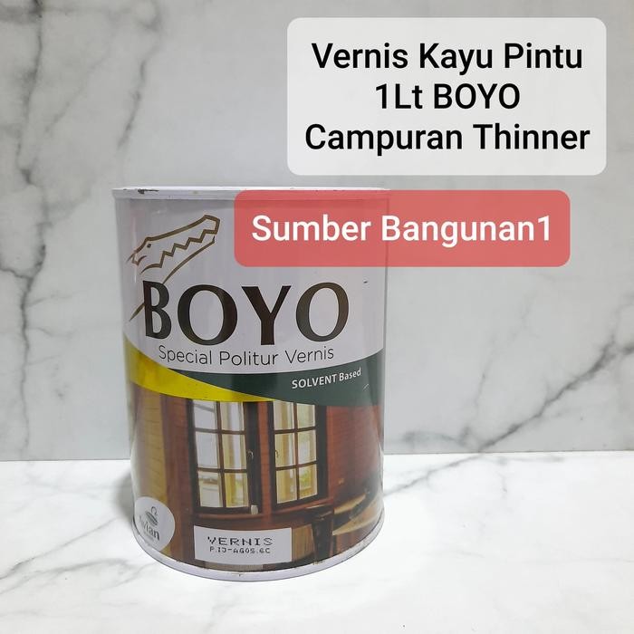 Terbaru Vernis Kayu Bening Politur Clear Boyo