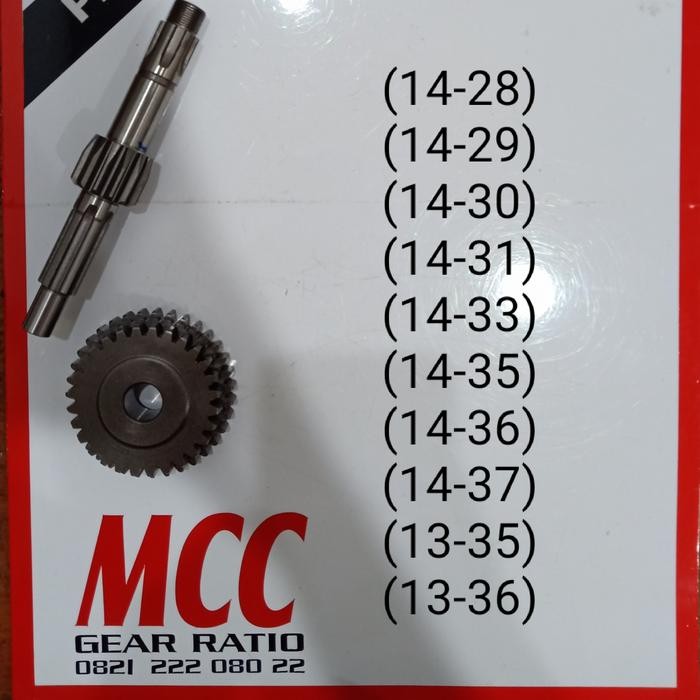ORIGINAL gear ratio 1 Yamaha f1zr READY STOCK