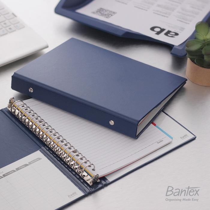 

Bantex Multiring Binder 20 Ring 25mm A5 Blue #1324 01