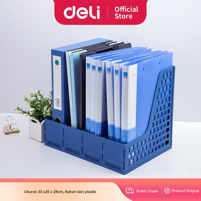 

Deli Rak Kertas / File Berbahan Plastik 4 kotak 33777