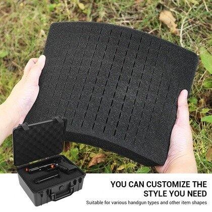 

TAFFGUARD KOTAK PERKAKAS JINJING PORTABLE HARD CARRY TOOL WITH SPONGE 28CM - XM-28 - BLACK