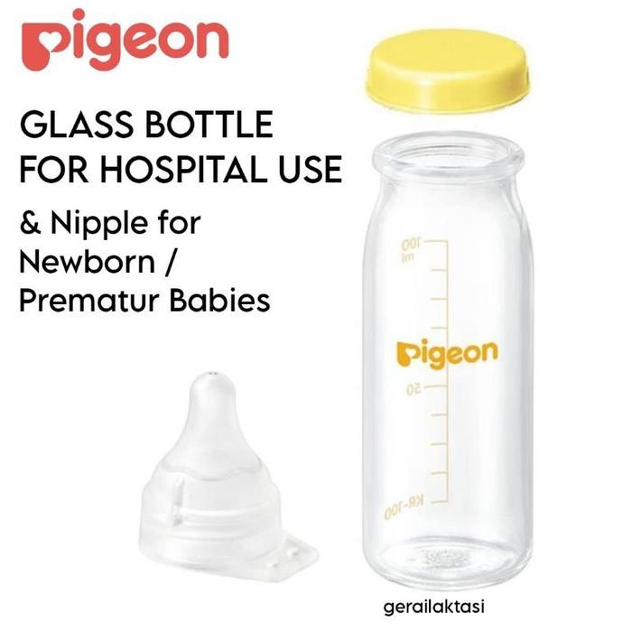 Pigeon Botol Kaca dan Dot Khusus Bayi Prematur