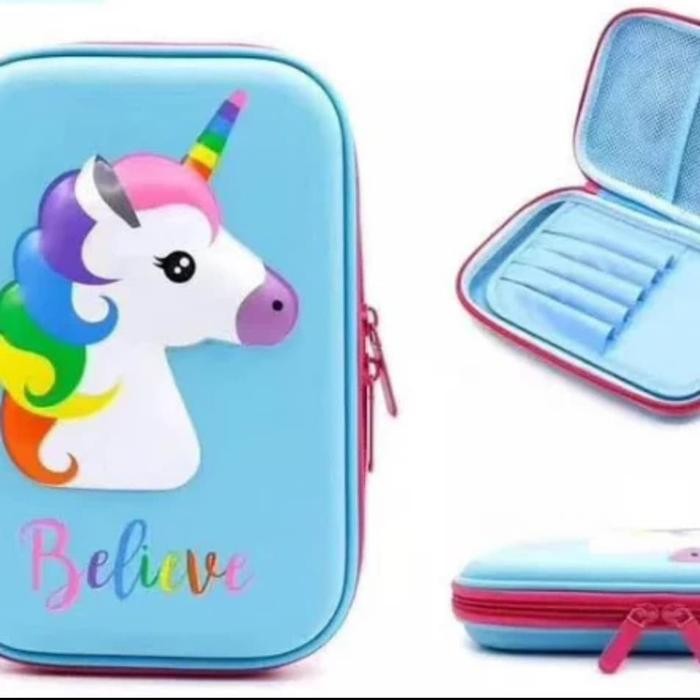 

UNICORN SMIGGLE LOOK A LIKE KOTAK PENSIL EVA 3D ONE CASE