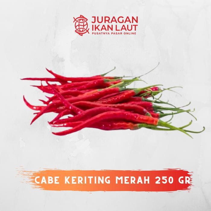 

Pilihan- Cabe Keriting Merah Segar Fresh Berkualitas - 250 Gram