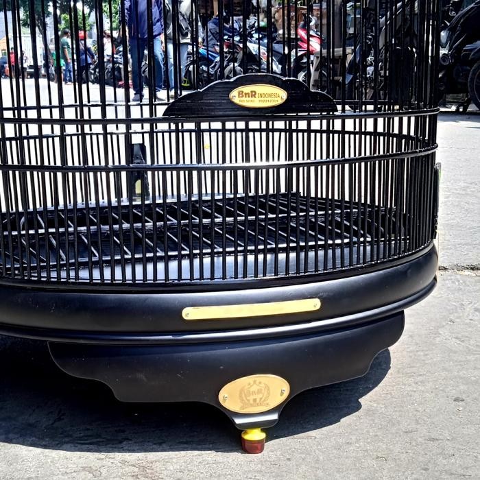 SANGKAR KANDANG MURAI PVC BnR BLACK DOFF MODEL BATMAN NO 2